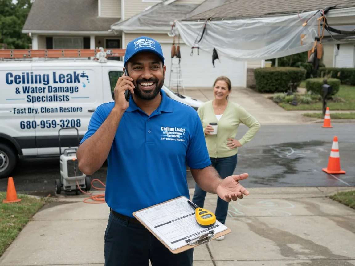 Ceiling Leak Cleanup Mayking, KY FAQs